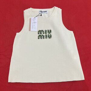 Miu Miu Women's Fashion Sports Vest